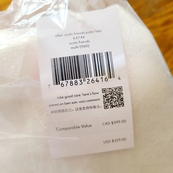 🥳FINAL PRICE👍🐻‍❄️♠️NWT‼️Kate Spade Other Artic Friends Polar Bear Crossbody - Picture 9 of 9